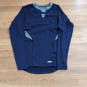 NFL Long Sleeve Tee - Navy and Gray